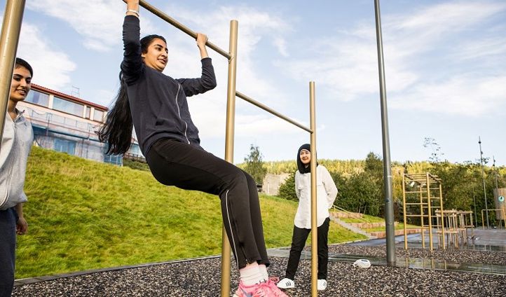 Tenåringer i aktivitet